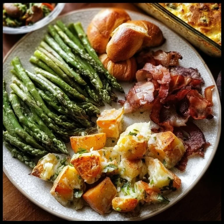 Easter dinner meal plan with delicious recipes and festive table setting.