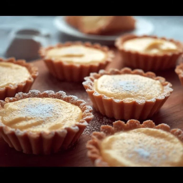 Homemade gluten-free tart shells ready for filling with sweet or savory toppings