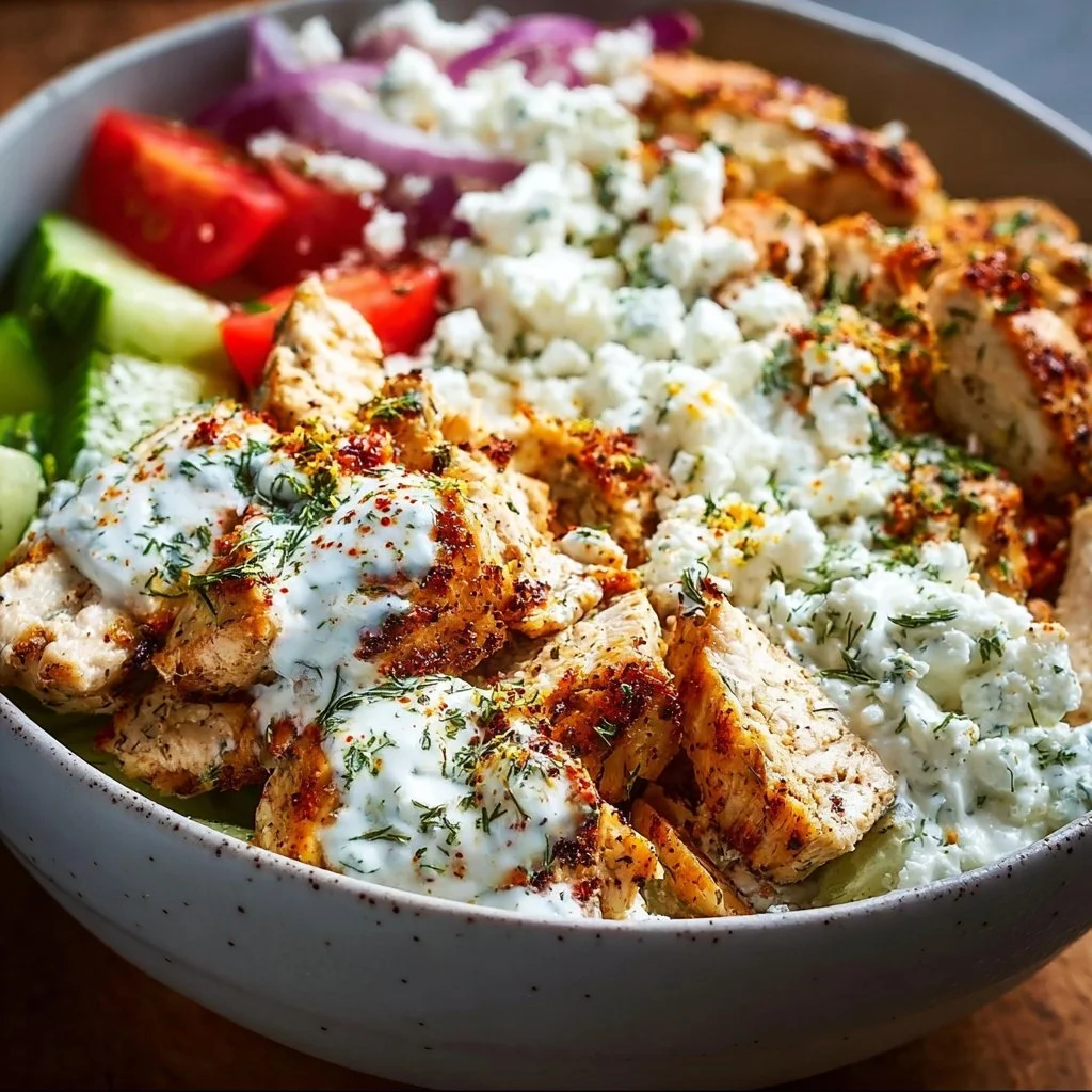 Greek Chicken Bowls