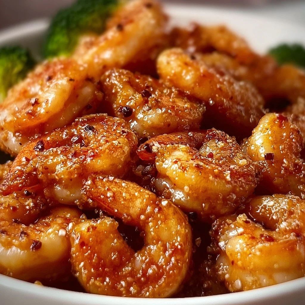High-Protein Honey Garlic Shrimp