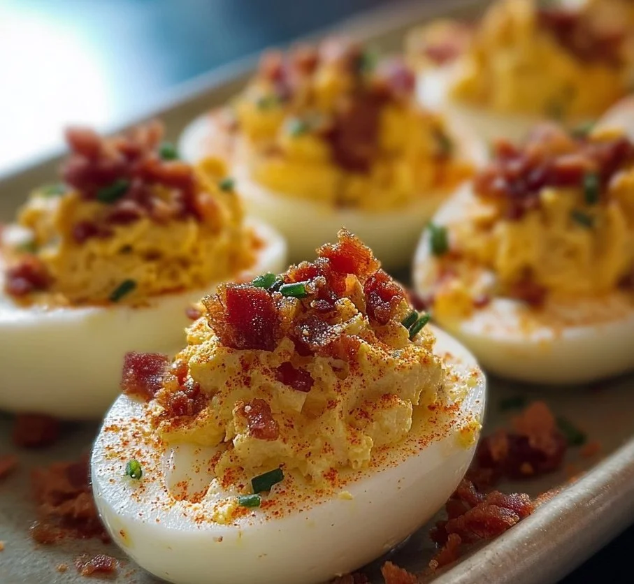 Bacon Deviled Eggs