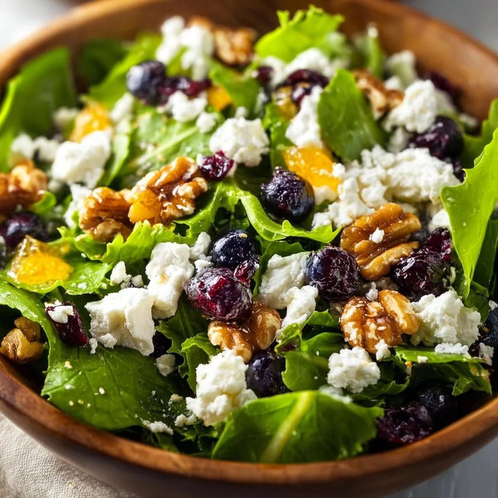 Best Easter Spring Salad with Goat Cheese