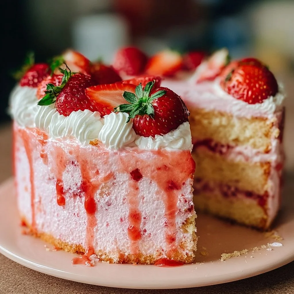 Best Ever Strawberry Cake