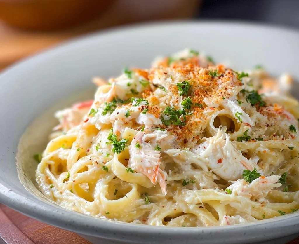 Crab Alfredo