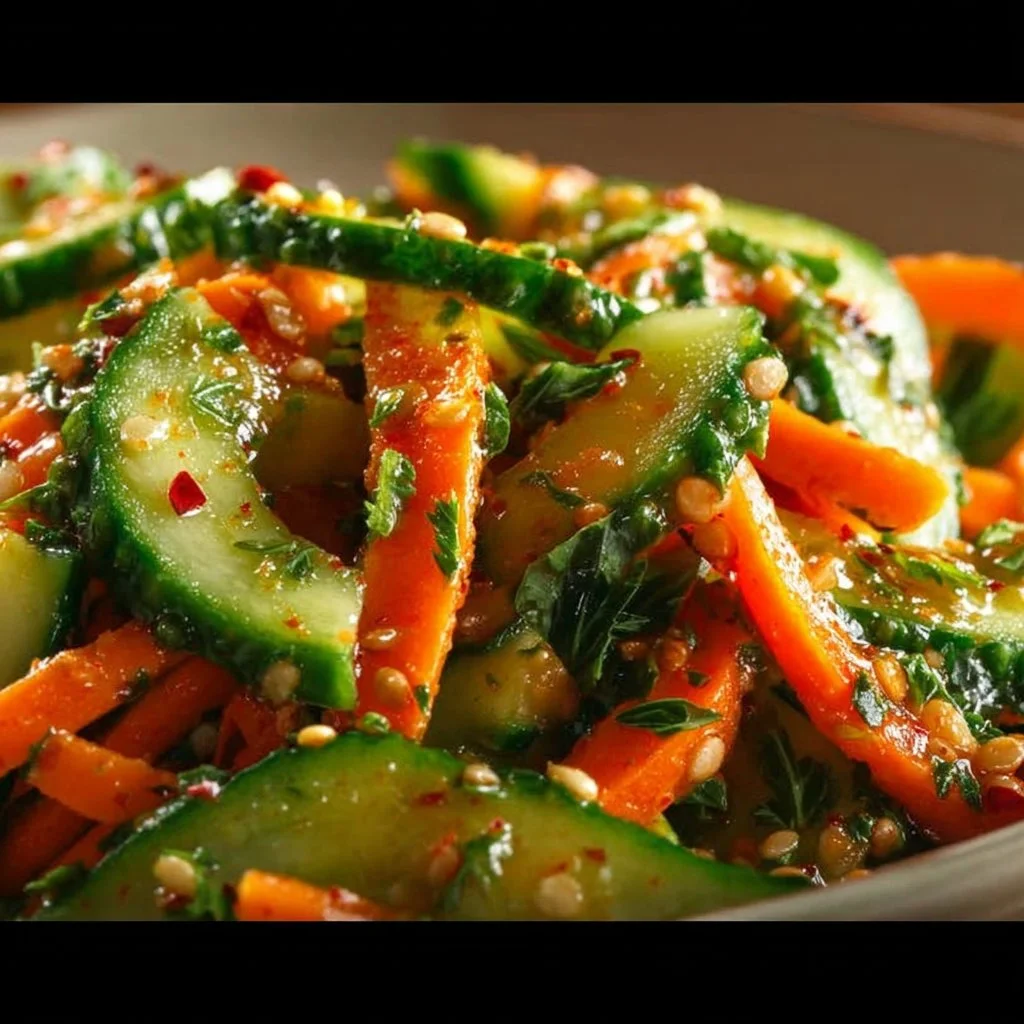 Cucumber Carrot Salad