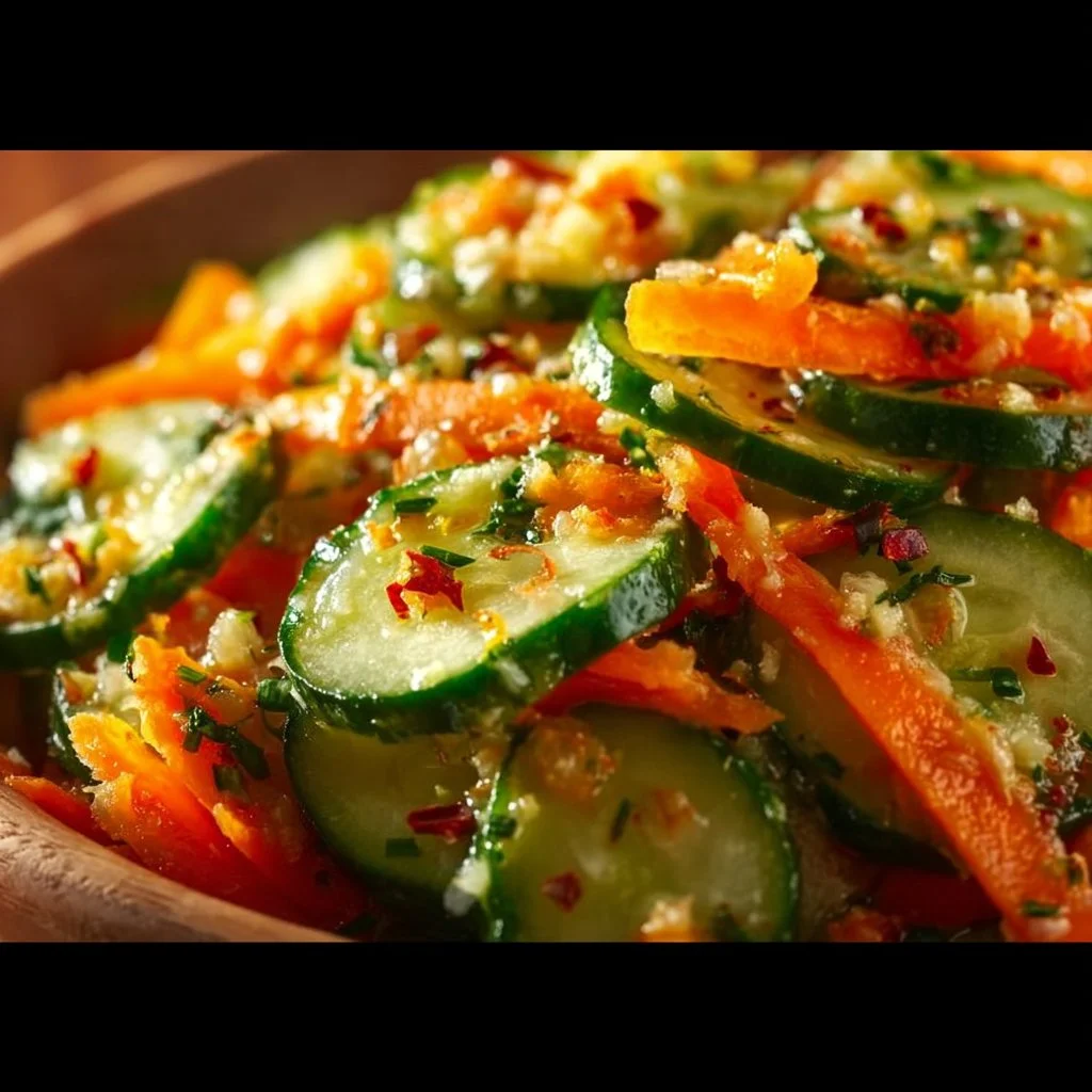 Cucumber Carrot Salad