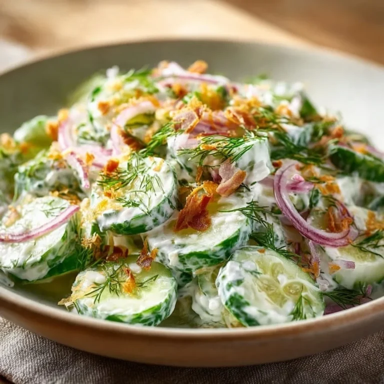 Delicious Cucumber Ranch Crack Salad served in a vibrant bowl
