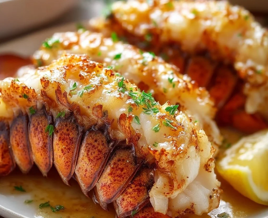 Easy Broiled Lobster Tails