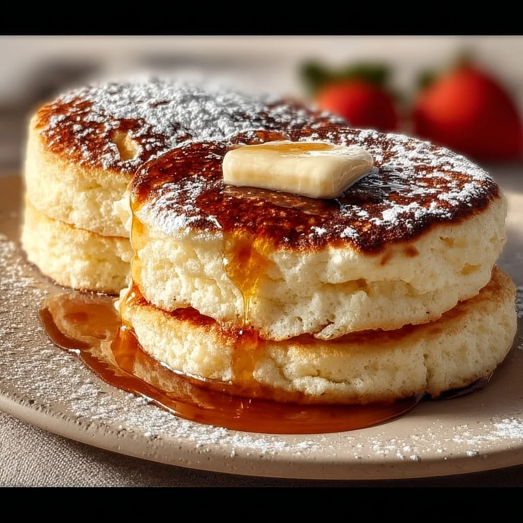Fluffy Vegan Japanese Souffle Pancakes