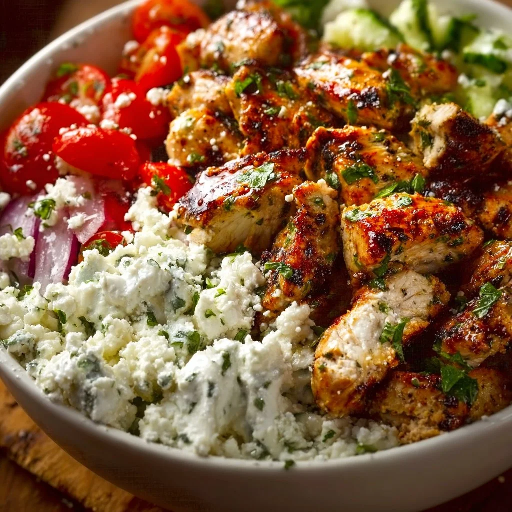 Greek Chicken Bowls