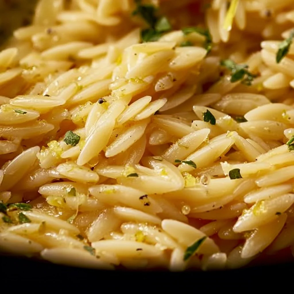 Lemon Orzo Pasta
