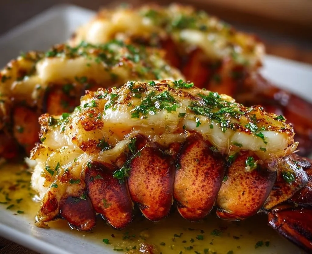Lobster Tail with Garlic Butter