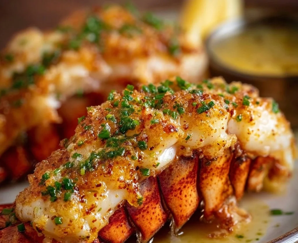 Lobster Tail with Garlic Butter