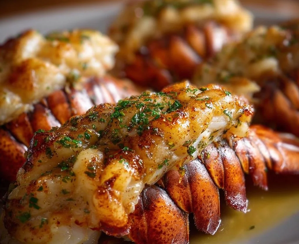 Melt-in-your-mouth Baked Lobster Tails
