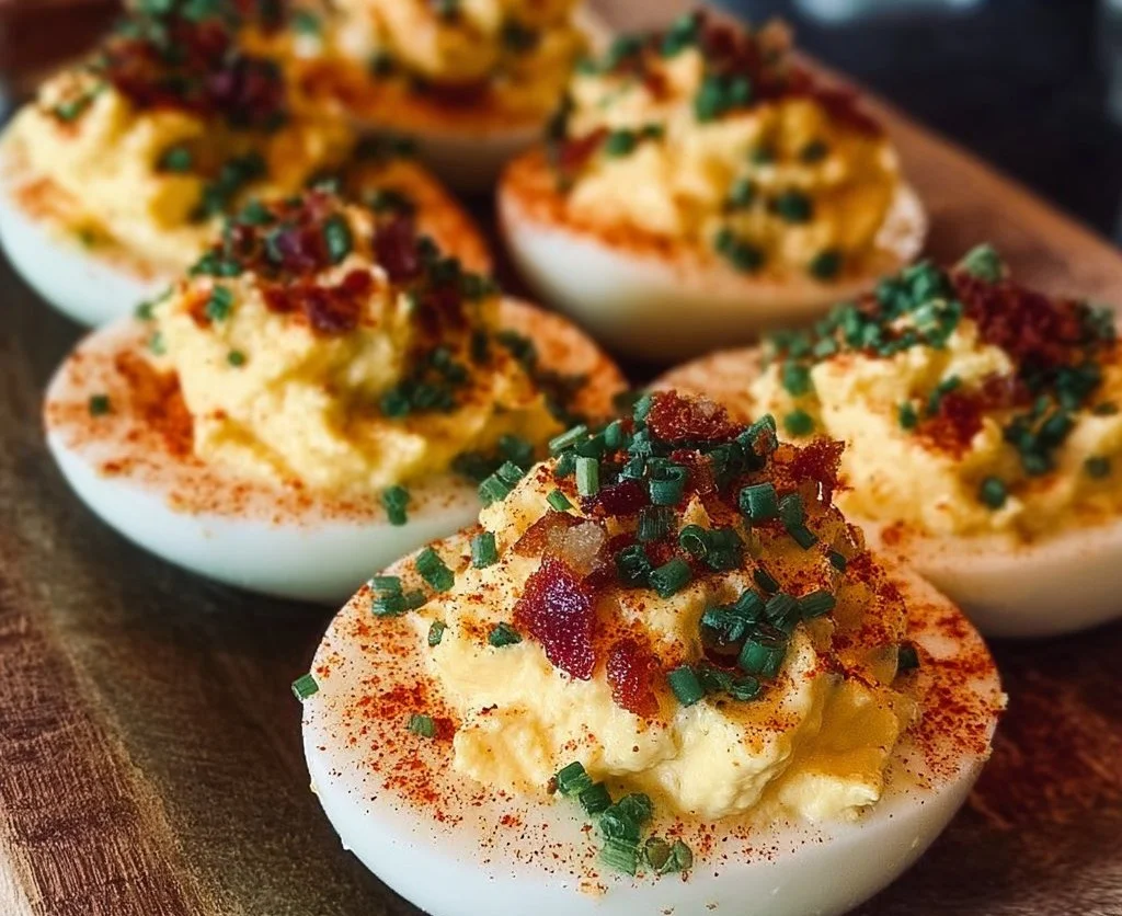 Million Dollar Deviled Eggs