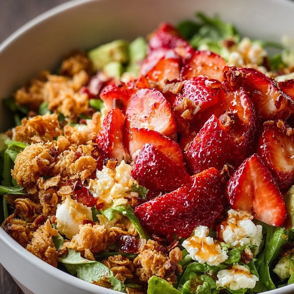 Strawberry Crunch Salad