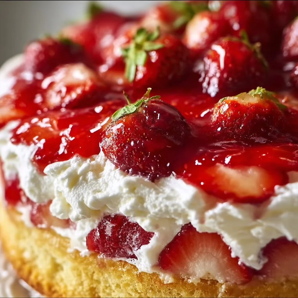 Strawberry Shortcake Cake