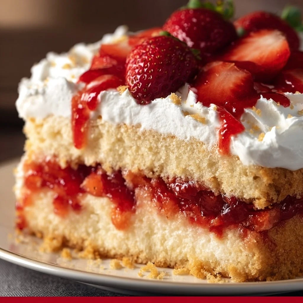 Strawberry Shortcake Cake