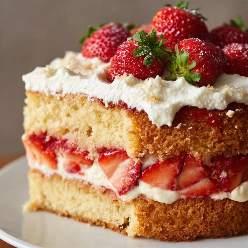 Strawberry Shortcake Cake Recipe