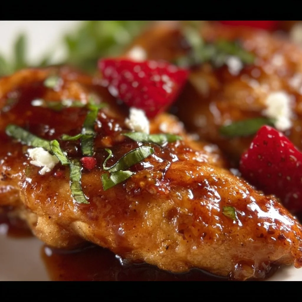 Sweet Meets Savory: The Magic of Strawberry Chicken