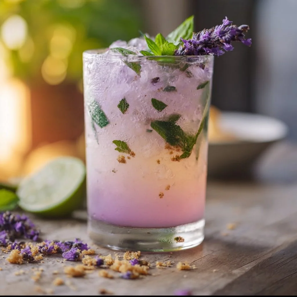 Virgin Lavender Mojito