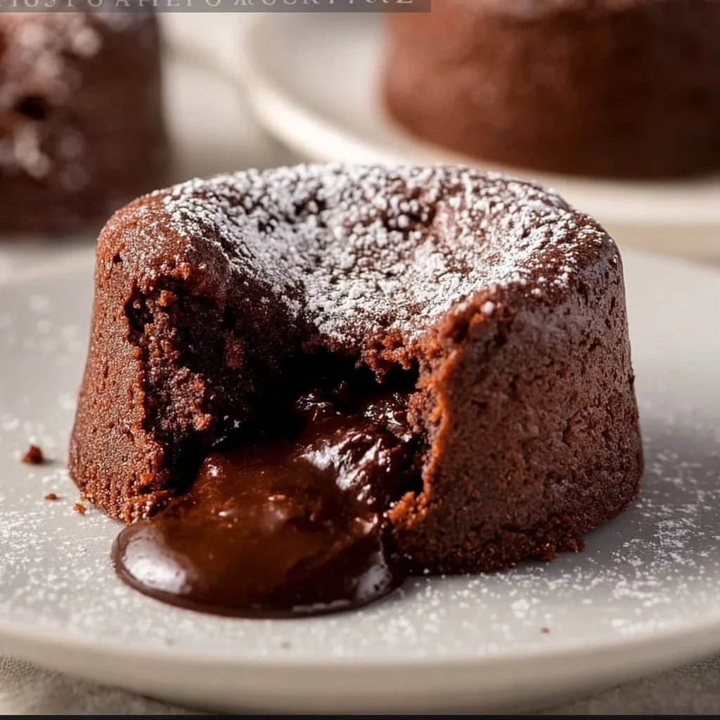 Die perfekten Lava Cakes - Schokoküchlein mit halbflüssigem Kern
