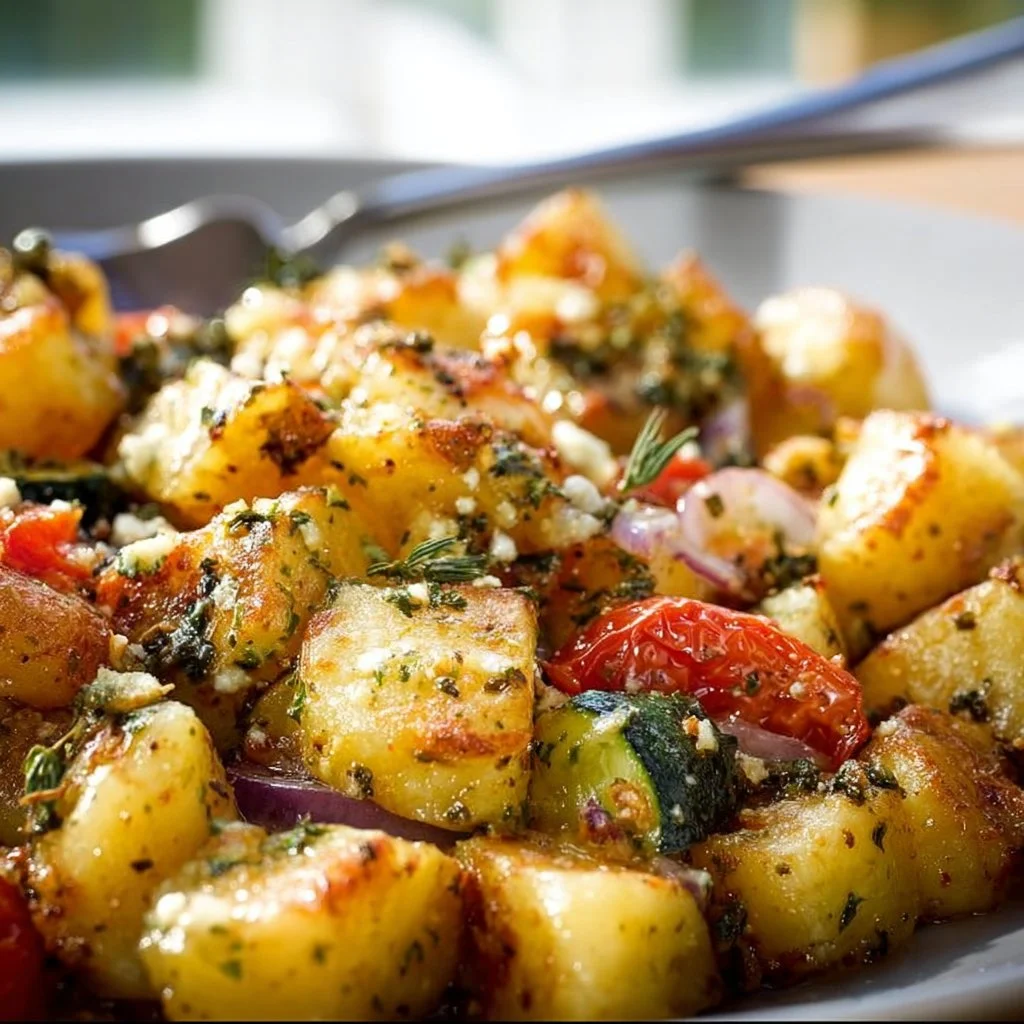 Gesunde vegetarische Kartoffelgerichte