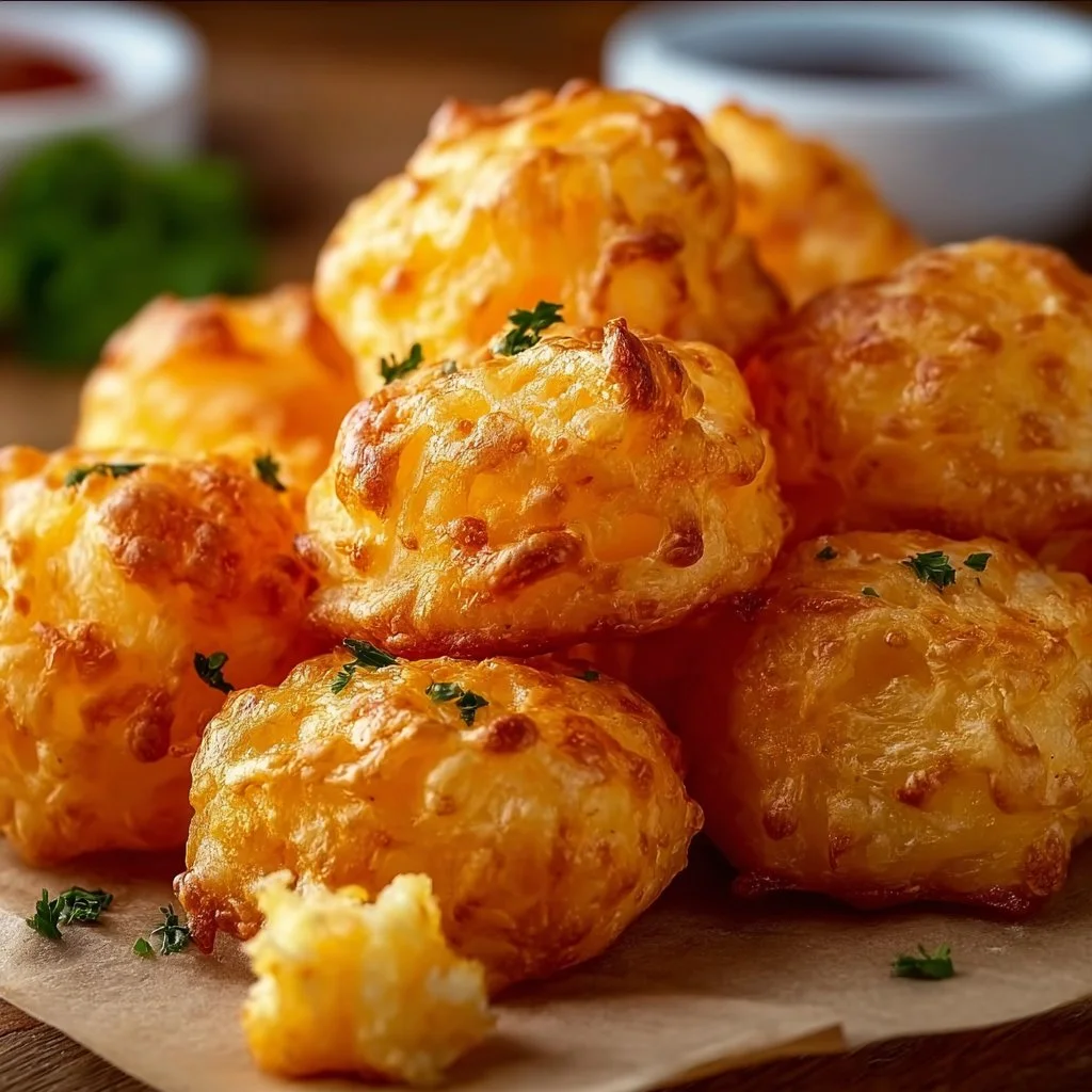 Käse Puff Snacks