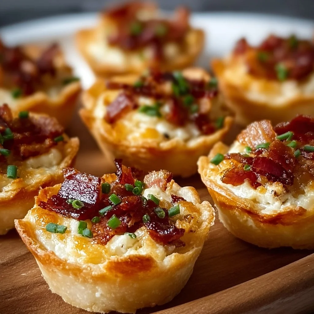 Knusprige Mini-Tarte-Flambée-Häppchen für jedeParty