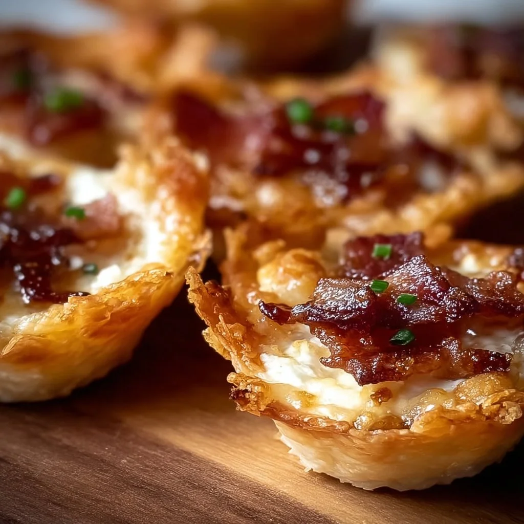 Knusprige Mini-Tarte-Flambée-Häppchen für jedeParty