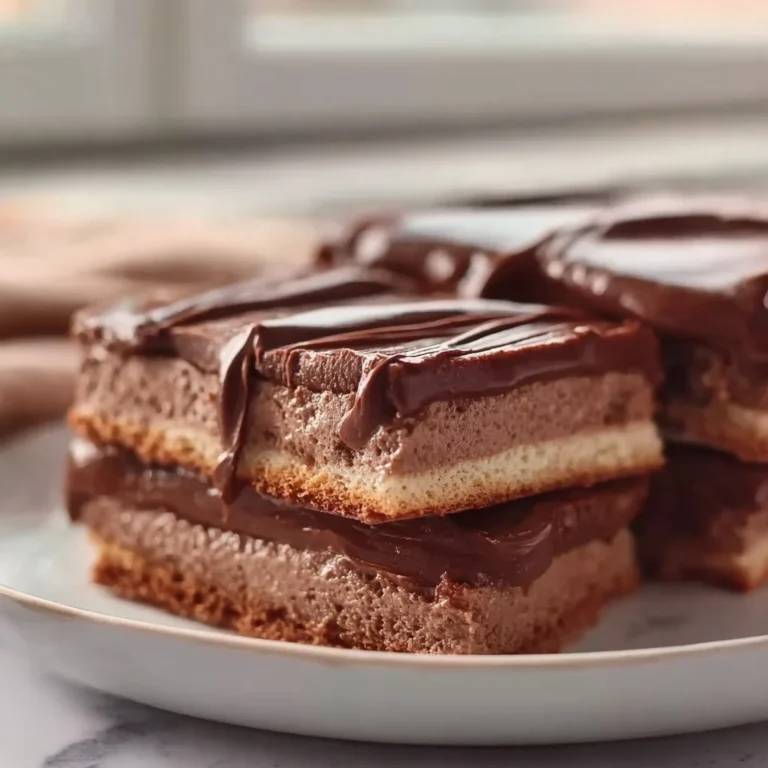 Leckere Nutella Schnitten auf einem Teller serviert