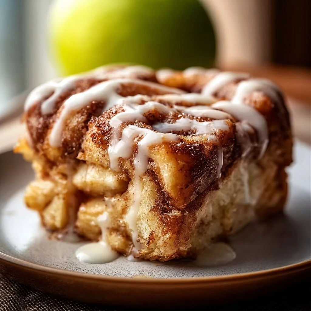 Saftiger Zimtschnecken Apfelkuchen