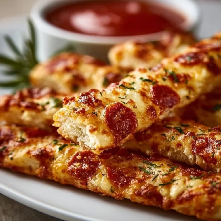 Leckere und schnelle Pizza-Stäbchen frisch zubereitet.