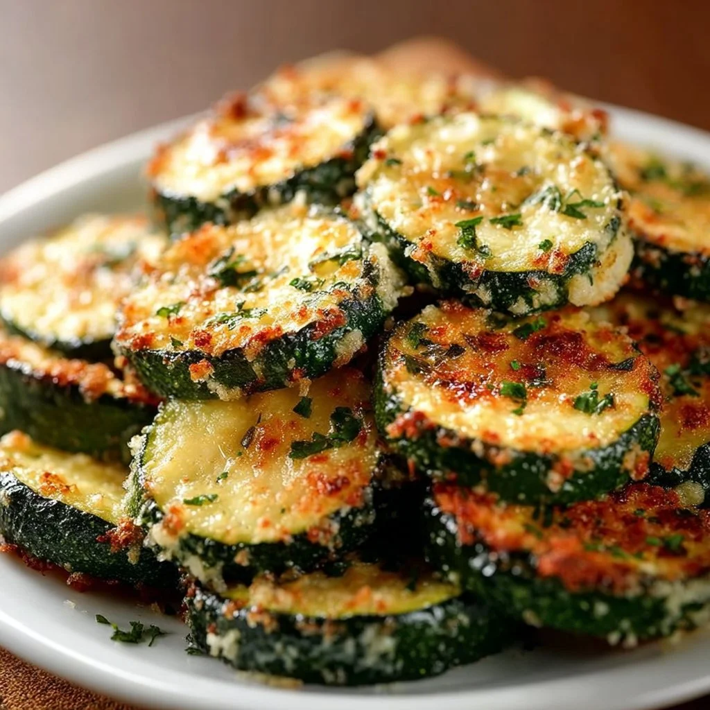 Unwiderstehlich knusprige Knoblauch-Parmesan geröstete Zucchini
