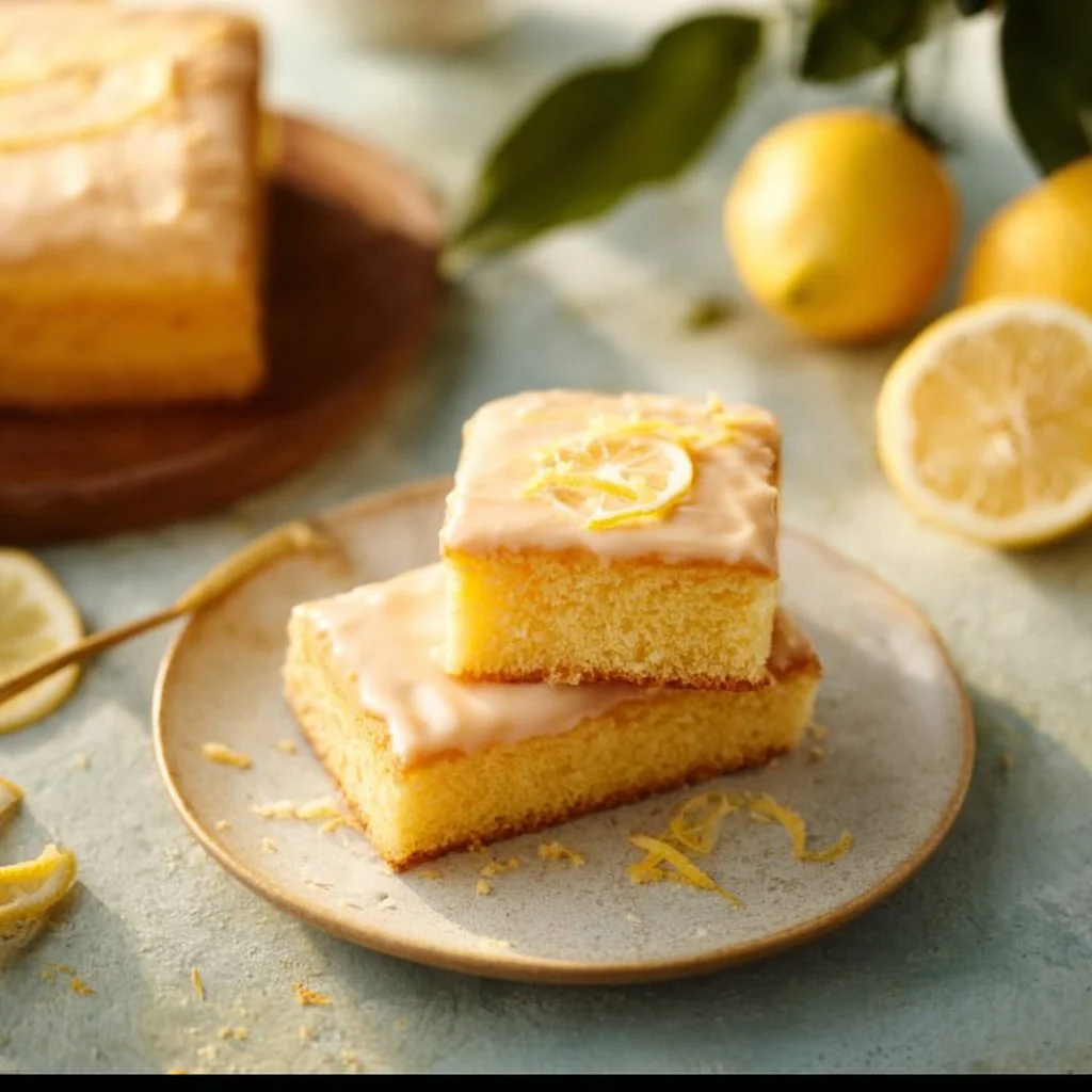Zitronen-Butterkeks-Kuchen