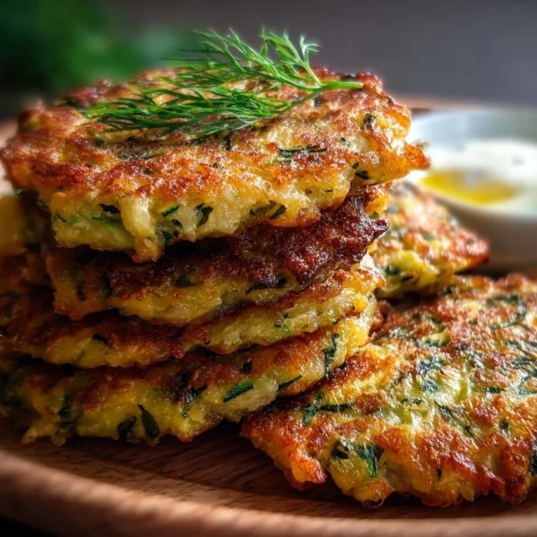 Zucchini-Puffer mit hohem Eiweiß- und niedrigem Kohlenhydratanteil, zubereitet in der Heißluftfritteuse