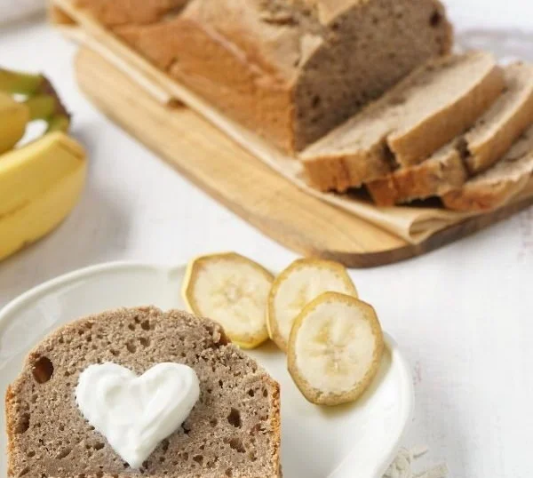 Bananenbrot ohne Zucker