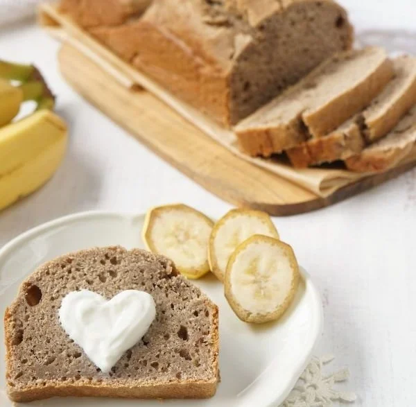 Bananenbrot ohne Zucker
