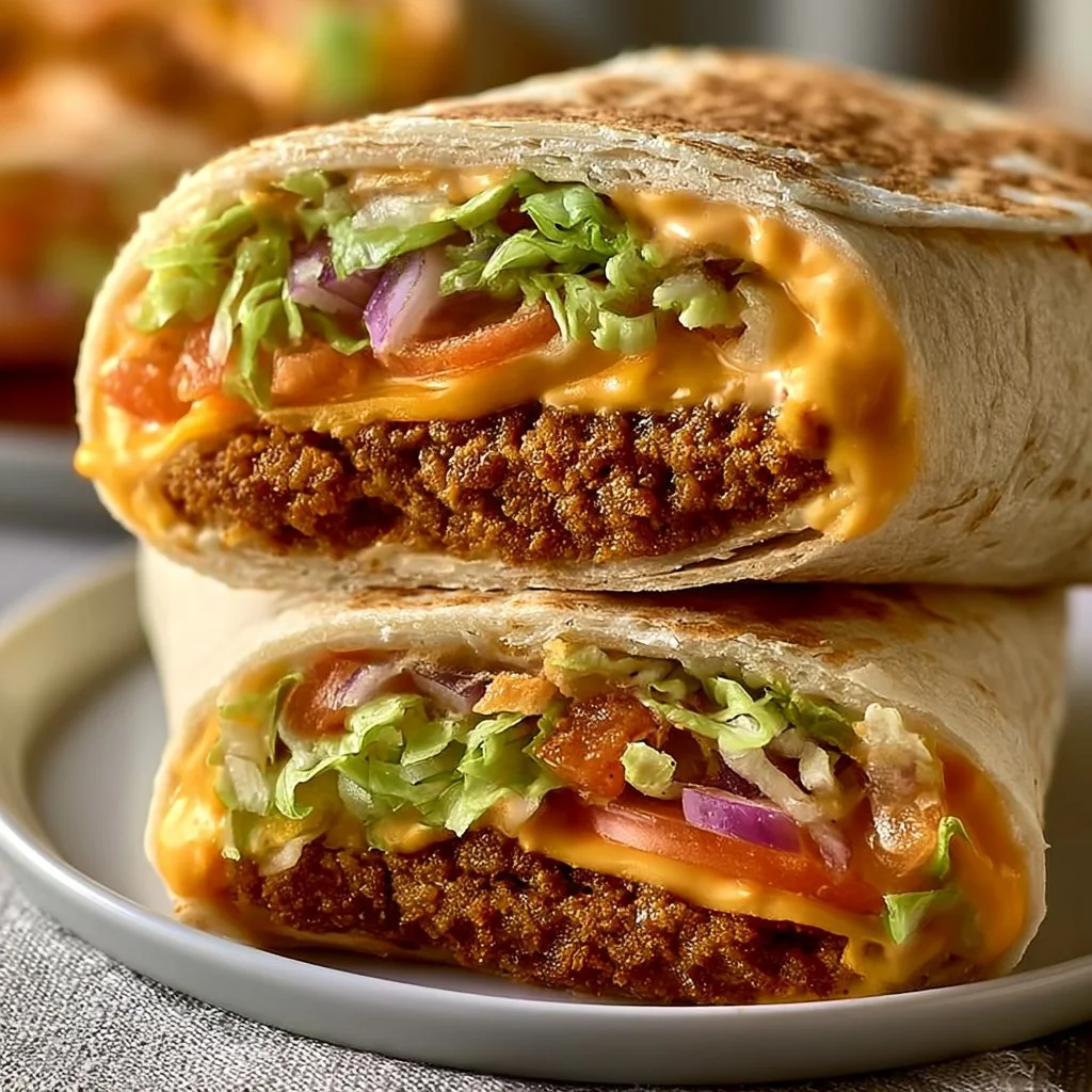 Big Mac Wraps mit frischen Zutaten und köstlicher Big Mac Sauce