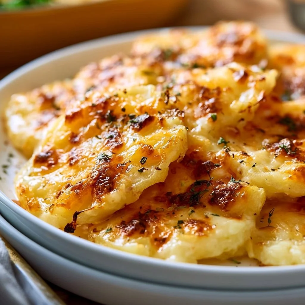 Cremiges Kartoffelgratin aus dem Airfryer