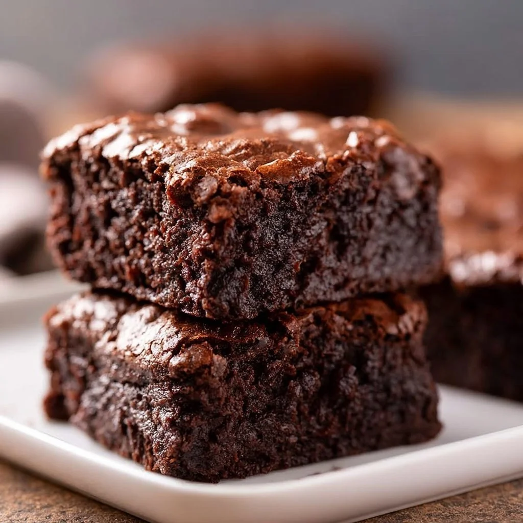 Die fudgigen Brownies