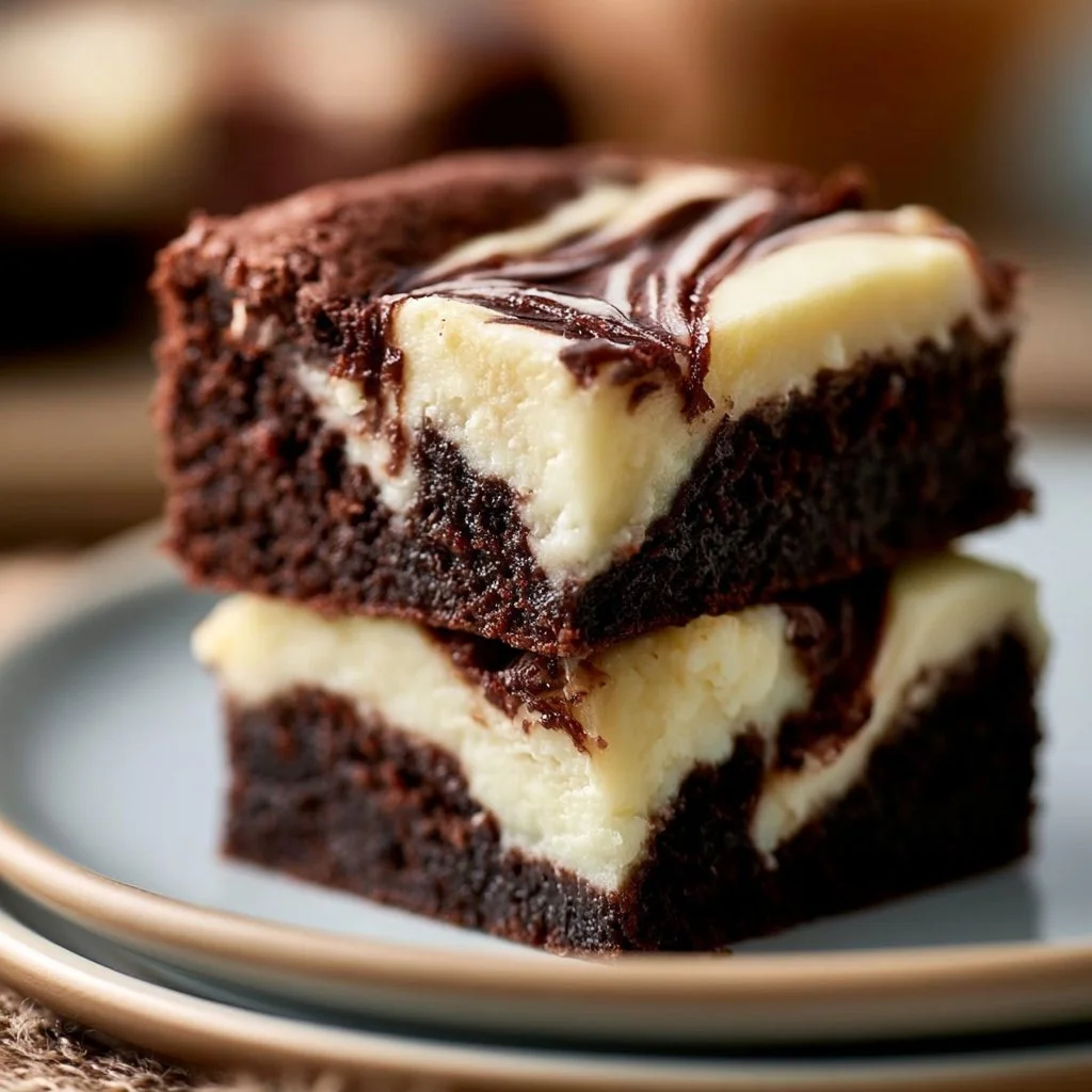 Frischk&auml;se-Brownies