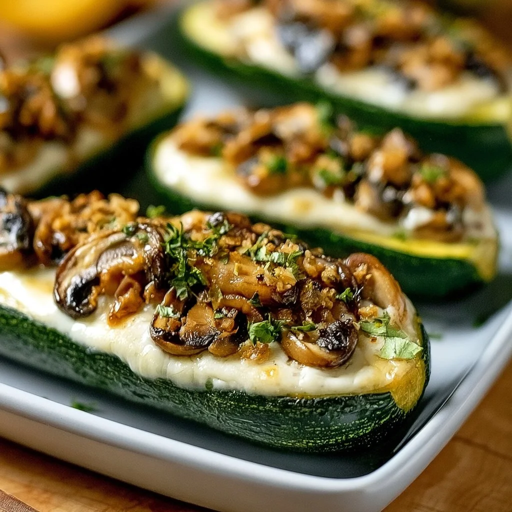 Gefüllte Zucchini mit Champignons: Ein Unglaubliches Ultimatives Rezept