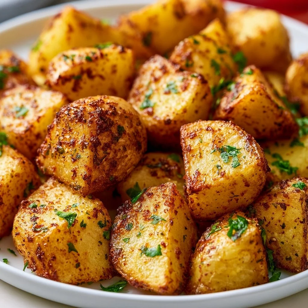 Gesunde Luftfrittierte Kartoffeln