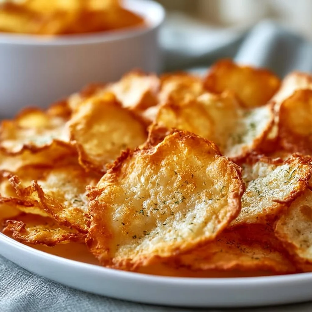 Knusprige proteinreiche Chips