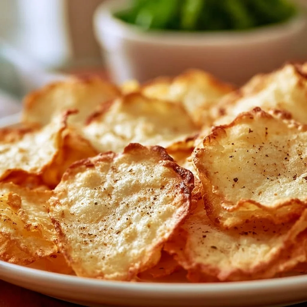 Knusprige proteinreiche Chips