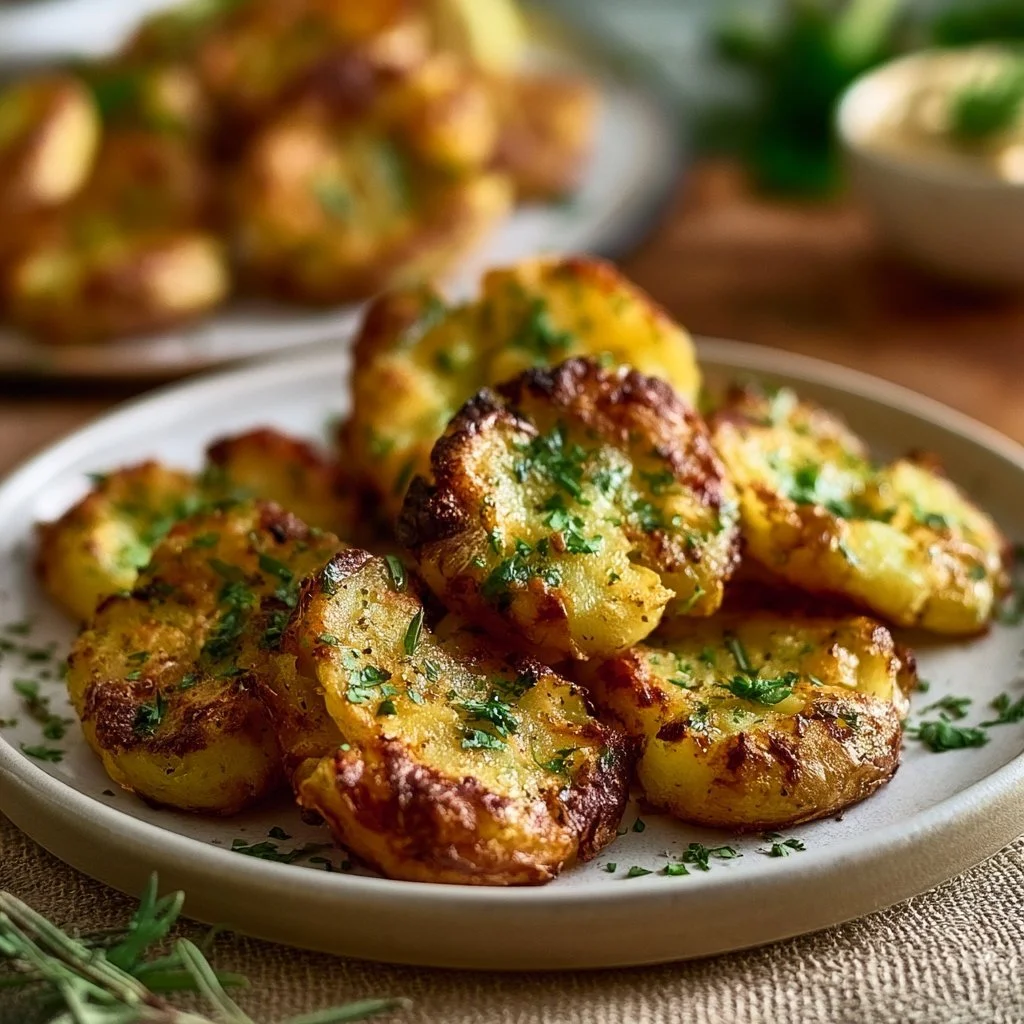 Knusprige Quetschkartoffeln
