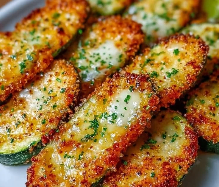 Knusprige Zucchini-Bites