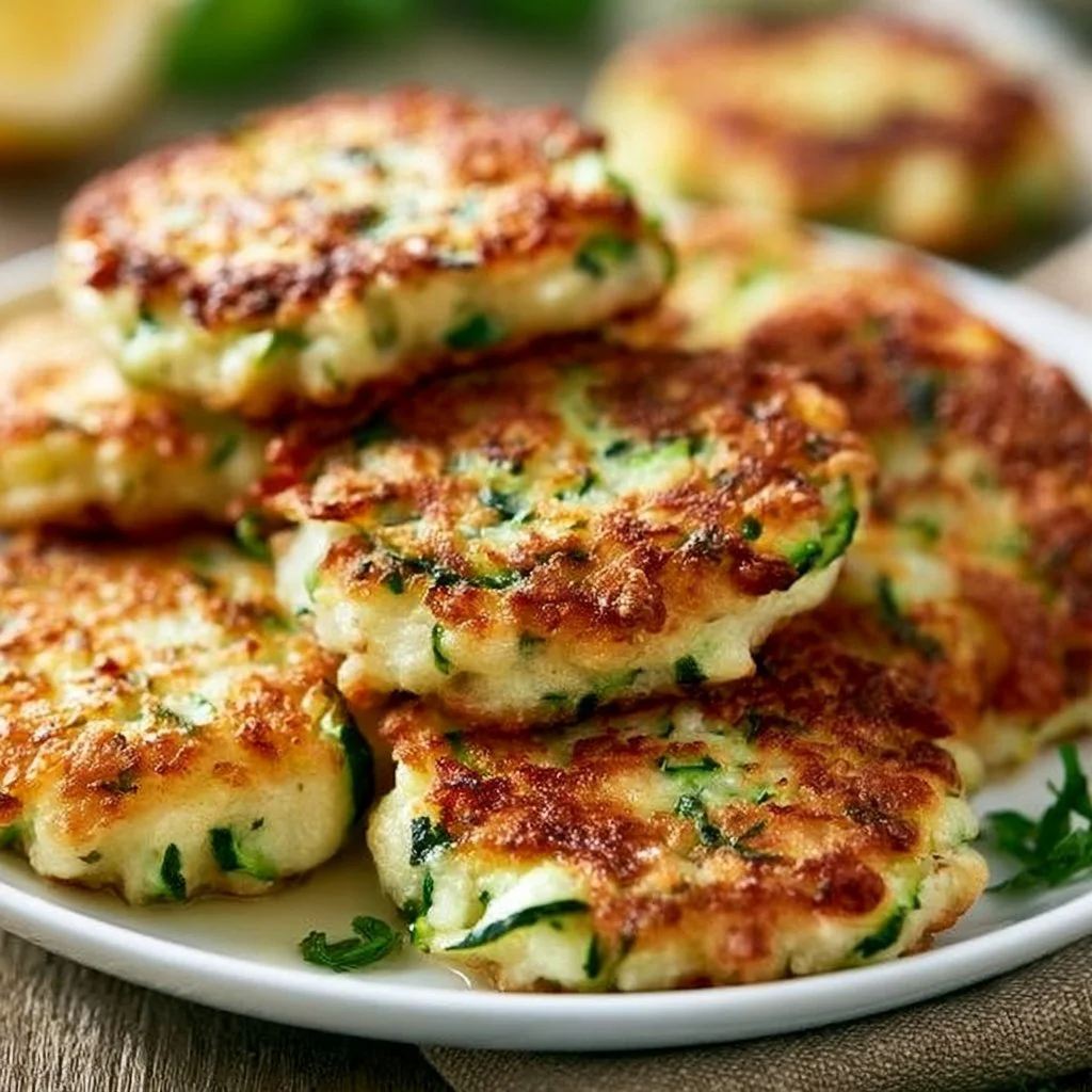 Knusprige Zucchini-Puffer