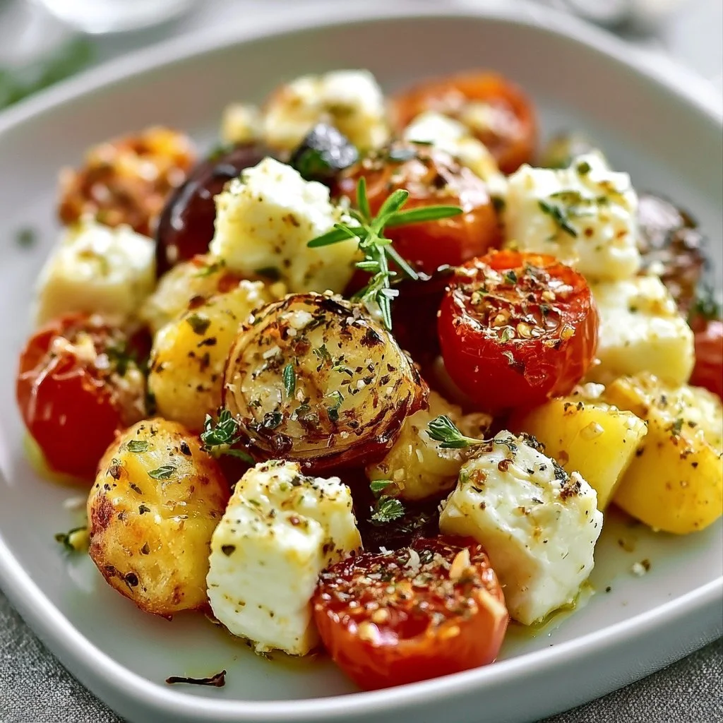 Köstliches Feta Kartoffeln Ofengemüse: Einfach und Gesund!